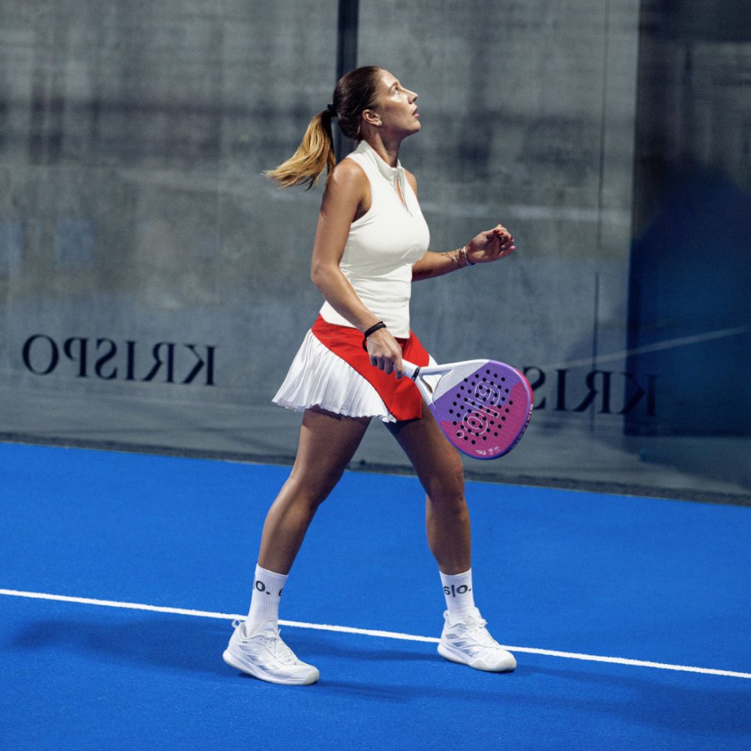 MONTE CARLO white top Padel Set | Limited Edition + socks - Six Zero padel