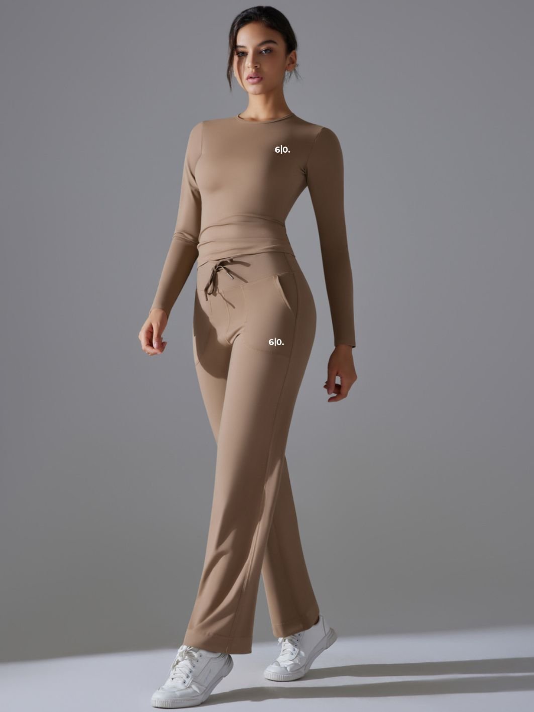 MOYA brown shirt and pants set - Six Zero padel