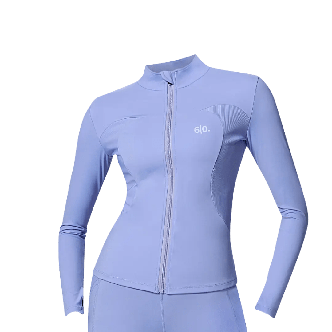 Orange soft material jacket - Six Zero padel