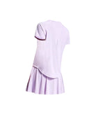 Pink stretchy material shirt and skirt set (without bra) - Six Zero padel