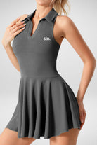 PLESO white padel dress - Six Zero padel