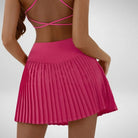 Purple Long style pleated skirt for padel tennis - Six Zero padel