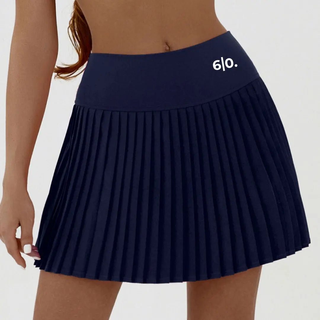 Purple Long style pleated skirt for padel tennis - Six Zero padel