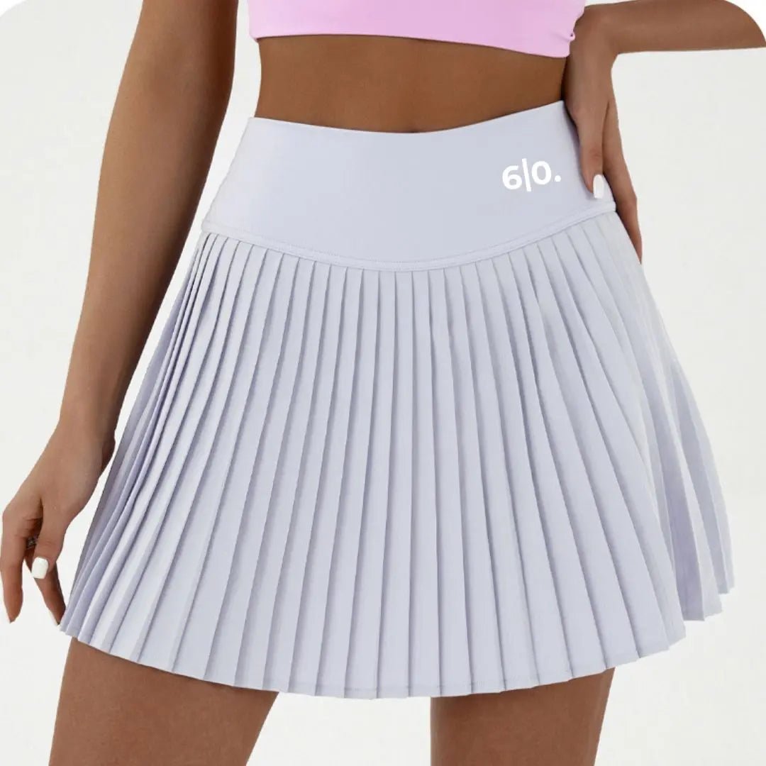 Purple Long style pleated skirt for padel tennis - Six Zero padel