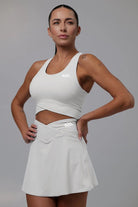 Purple Slimming design bra and skirt set - Six Zero padel