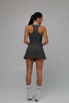 Purple Slimming design bra and skirt set - Six Zero padel