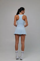 Purple Slimming design bra and skirt set - Six Zero padel