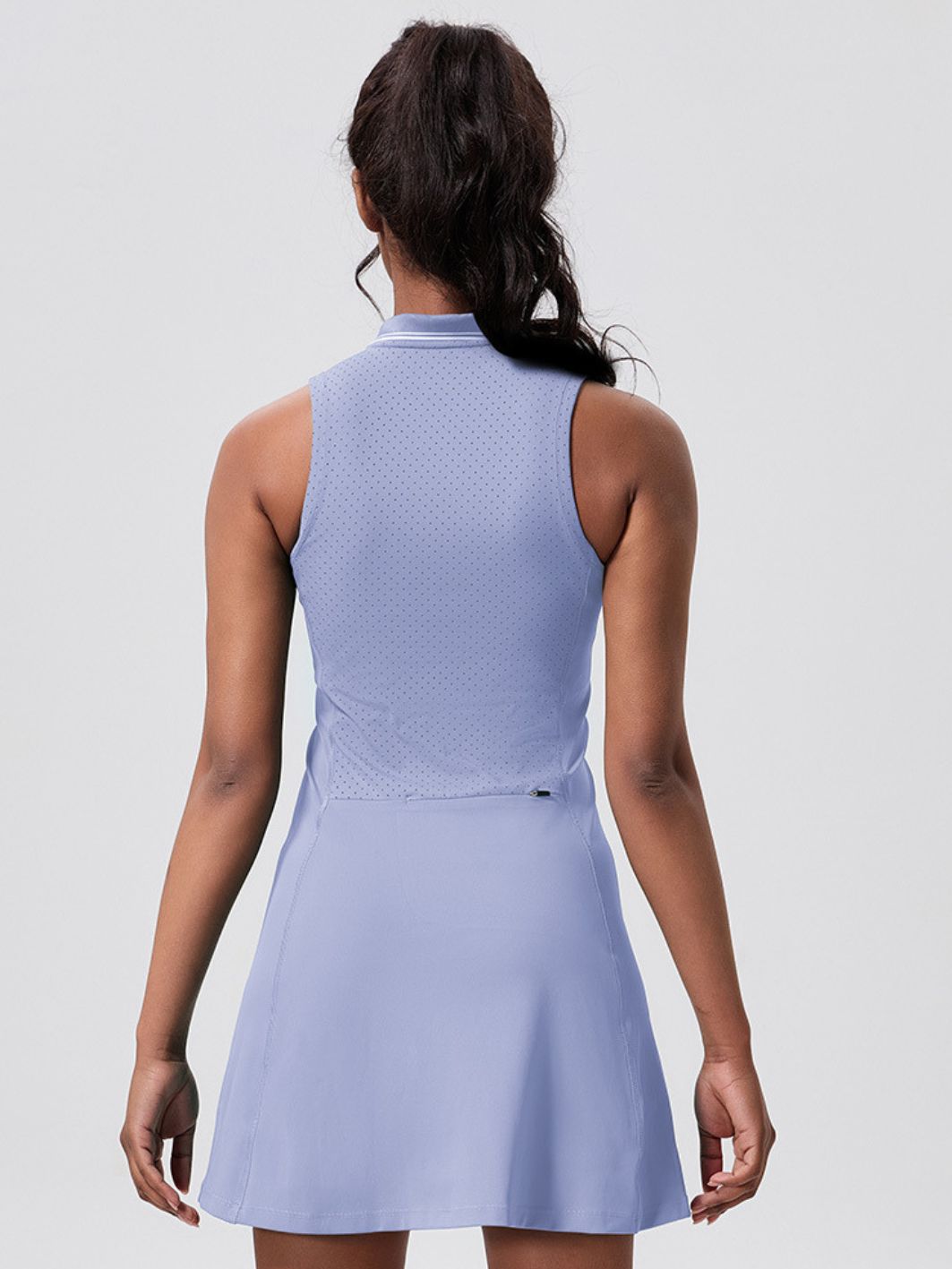 RONA purple polo dress - Six Zero padel