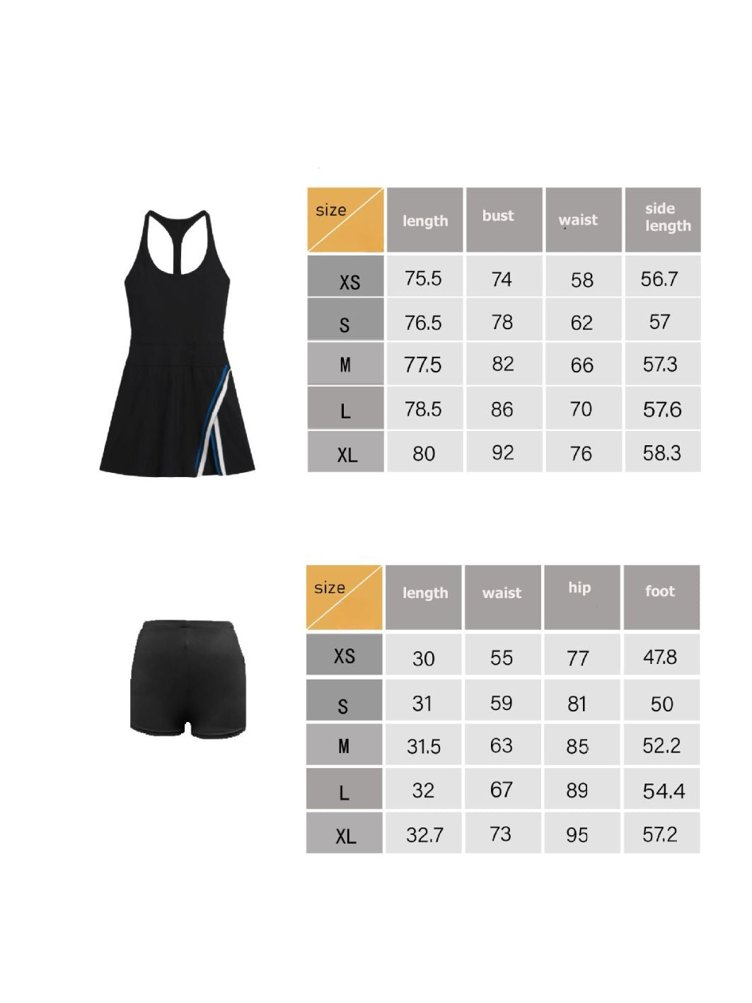 SENA black pro style dress - Six Zero padel