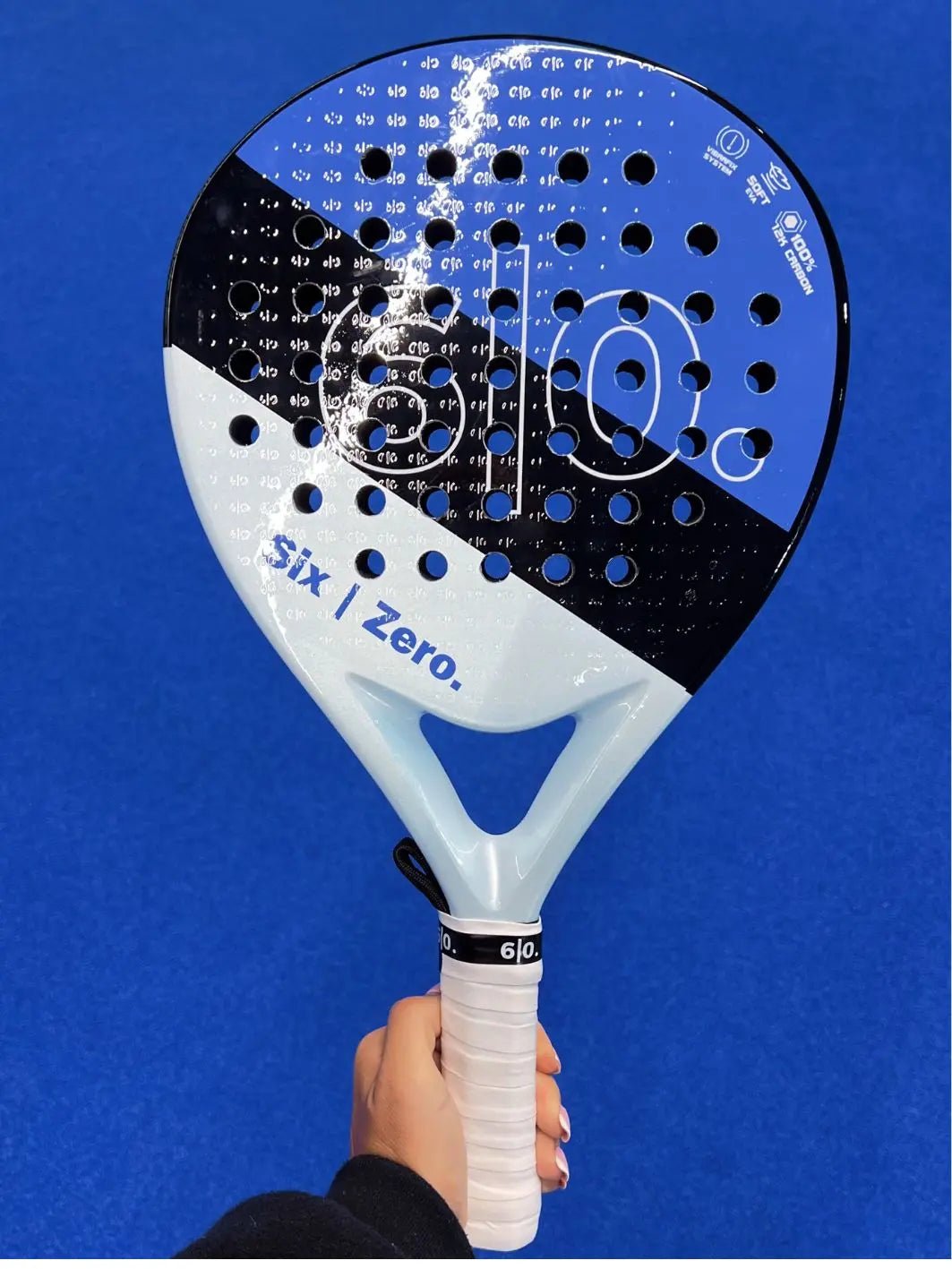 Six|Zero Limited winter Edition Comfort Padel Racket Unisex - Six Zero padel