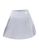 White Long style pleated skirt - Six Zero padel