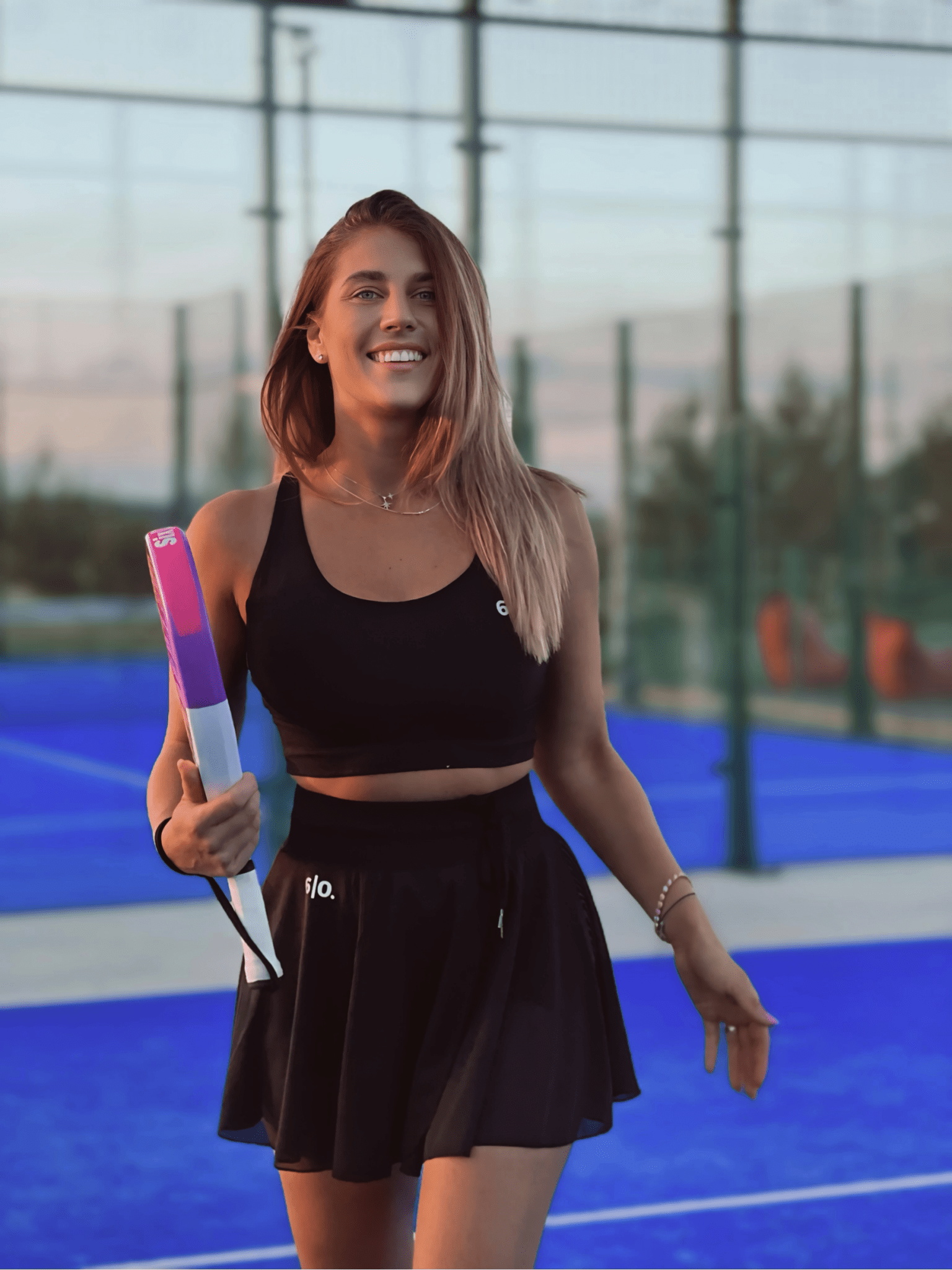 White new design skirt - Six Zero padel