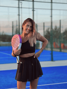 White new design skirt - Six Zero padel